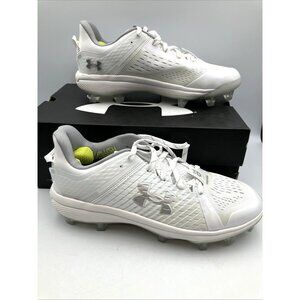 Under Armour Yard Low MT Baseball Cleats 3025591-100 SZ 8.5 NEW